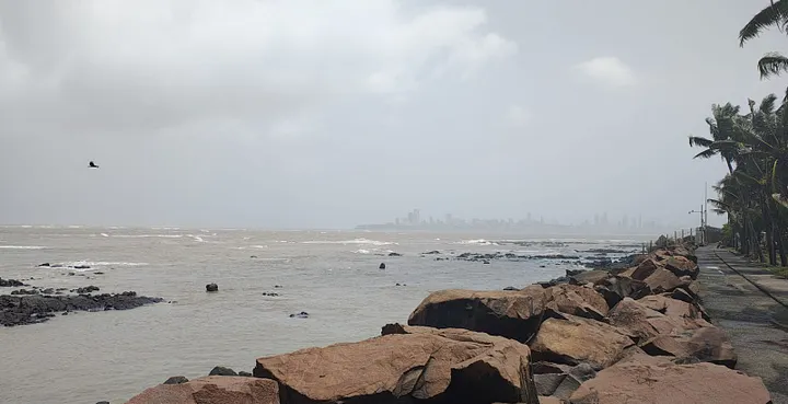 TIFR Mumbai, sea coast view